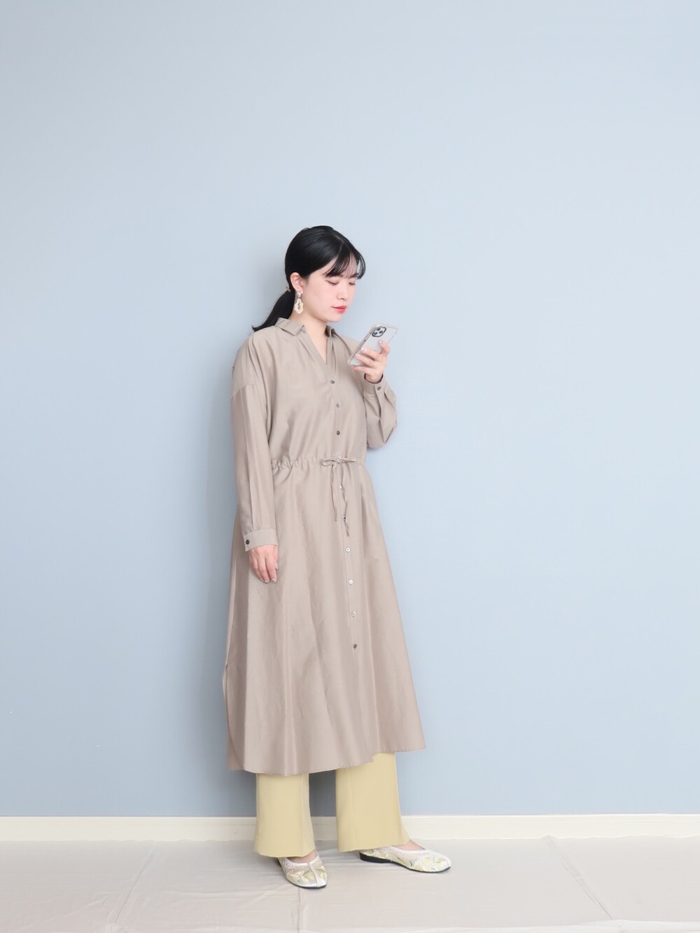 「URBANRESEARCH、アーバンリサーチ、シンプル、きれいめカジュアル、ゆるコーデ、カジュアル、プチプラ、韓国ファッション、おうち時間、春夏コーデ」｜「IG:mai1220のアイテム（その他、その他）」を使った、まいさん（レディース・164cm）の春コーディネートの1枚目の写真
