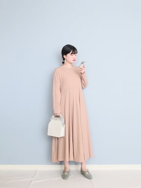 「JUNOAH」｜「アイテム（その他）」を使った、まいさん（レディース・164cm）の春コーディネート