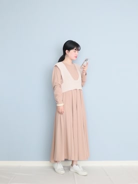 「JUNOAH」｜「アイテム（その他）」を使った、まいさん（レディース・164cm）の夏コーディネート