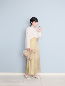 「Ciena」｜「アイテム（その他）」を使った、まいさん（レディース・164cm）の夏コーディネート