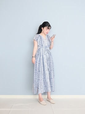 「Bou Jeloud」｜「アイテム（ワンピース/ドレス）」を使った、まいさん（レディース・164cm）の夏コーディネート
