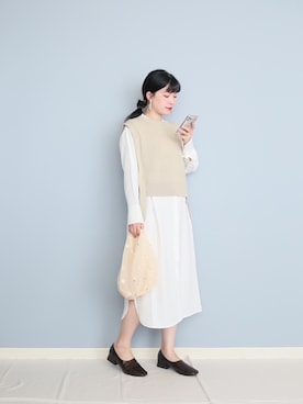 「KBF+」｜「アイテム（その他）」を使った、まいさん（レディース・164cm）の秋コーディネート
