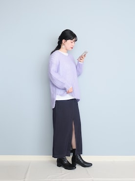 「Discoat」｜「アイテム（その他）」を使った、まいさん（レディース・164cm）の秋コーディネート