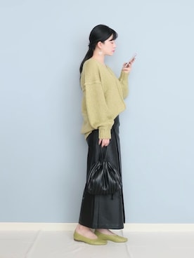 「birthdayroom」｜「アイテム（その他）」を使った、まいさん（レディース・164cm）の秋コーディネート