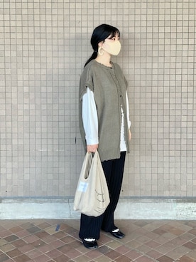 「DONOBAN（ドノバン）のアイテム（シューズ）」を使った、まいさん（レディース・164cm）の秋コーディネート