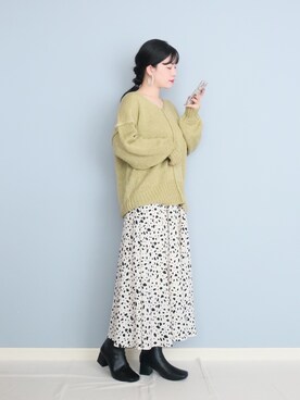 「NOFALL（ノーフォール）のアイテム」を使った、まいさん（レディース・164cm）の秋コーディネート