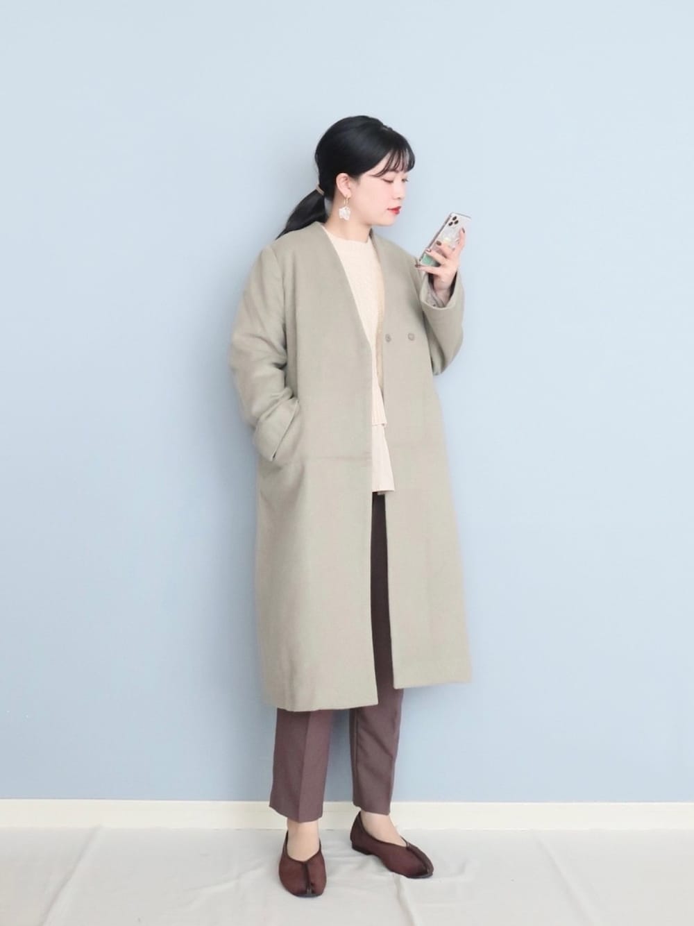 「SENSEOFPLACE、センスオブプレイス、年末WEAR感謝祭、大人カジュアル、休日コーデ、プチプラ、カジュアル、ラクチンコーデ、オトナ女子、大人コーデ」｜「IG:mai1220のアイテム（その他、その他）」を使った、まいさん（レディース・164cm）の冬コーディネートの1枚目の写真