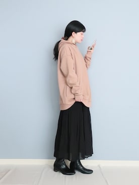 「fitmore」｜まいさん（レディース・164cm）の冬コーディネート