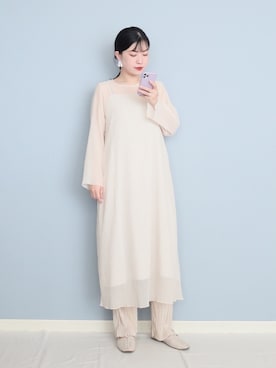 まいさん(レディース・164cm)の春コーディネート