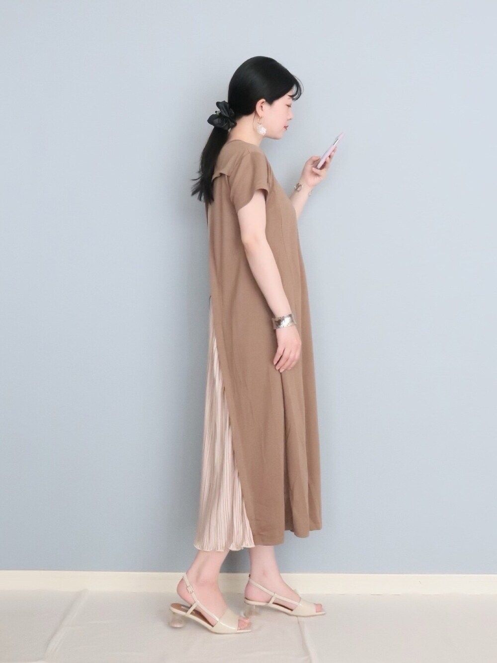 「Bou Jeloud、ゆるコーデ、春夏コーデ、カジュアル、オトナカジュアル、春、シンプル、休日コーデ」｜「IG:mai1220のアイテム（その他、その他）」を使った、まいさん（レディース・164cm）の春コーディネートの1枚目の写真