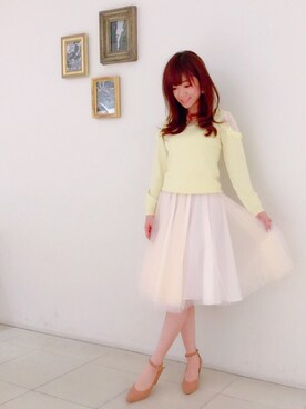 「willselection」｜「アイテム（アクセサリー）」を使った、Makoさん（レディース・159cm）の春コーディネート