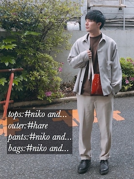 ニコまるさん(メンズ・167cm)の春コーディネート
