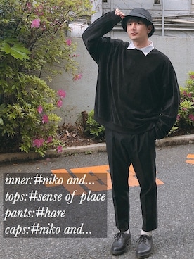 ニコまるさん（メンズ・167cm）の春コーディネート