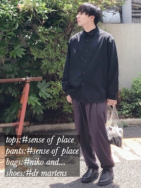 ニコまるさん（メンズ・167cm）の夏コーディネート