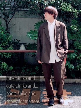 ニコまるさん(メンズ・167cm)の秋コーディネート