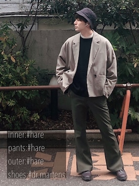 ニコまるさん（メンズ・167cm）の冬コーディネート