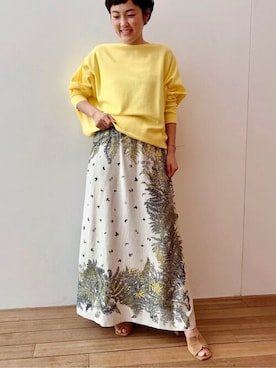 BEARDSLEYさん（レディース・160cm）の春コーディネート