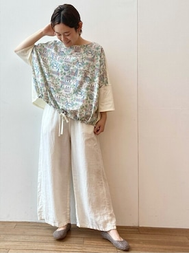 BEARDSLEYさん（レディース・165cm）の夏コーディネート