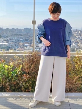 BEARDSLEYさん（レディース・158cm）の春コーディネート