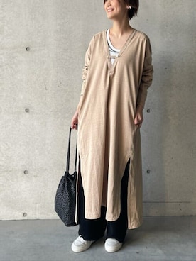 BEARDSLEYさん（レディース・158cm）の春コーディネート