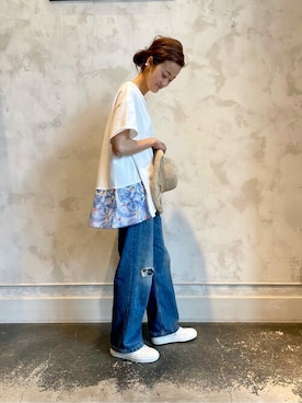 BEARDSLEYさん（レディース・166cm）の夏コーディネート