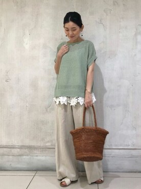 BEARDSLEYさん（レディース・153cm）の夏コーディネート