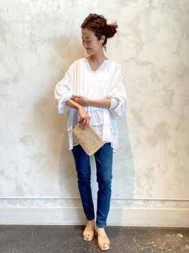 BEARDSLEYさん（レディース・166cm）の夏コーディネート