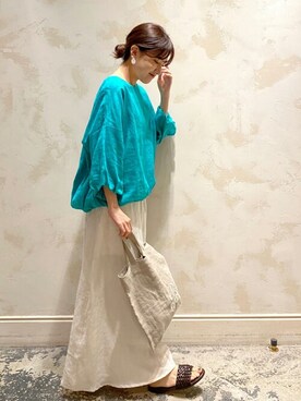 BEARDSLEYさん（レディース・160cm）の夏コーディネート