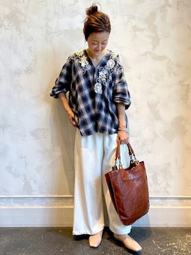 BEARDSLEYさん（レディース・166cm）の秋コーディネート