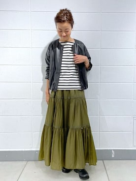 BEARDSLEYさん（レディース・166cm）の秋コーディネート