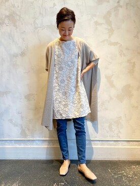BEARDSLEYさん（レディース・166cm）の秋コーディネート