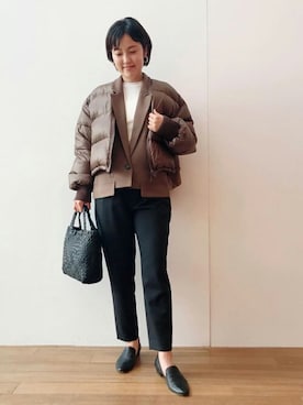 BEARDSLEYさん(レディース・160cm)の秋コーディネート