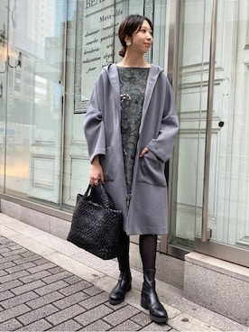 BEARDSLEYさん（レディース・158cm）の秋コーディネート