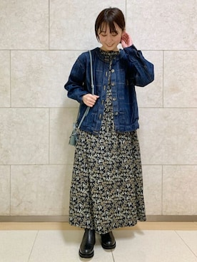 BEARDSLEYさん（レディース・153cm）の秋コーディネート