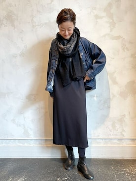 BEARDSLEYさん（レディース・166cm）の秋コーディネート