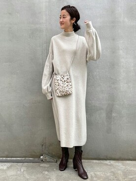 BEARDSLEYさん（レディース・166cm）の秋コーディネート