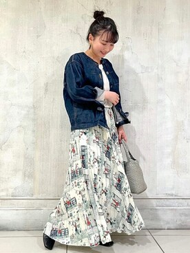 BEARDSLEYさん（レディース・156cm）の秋コーディネート