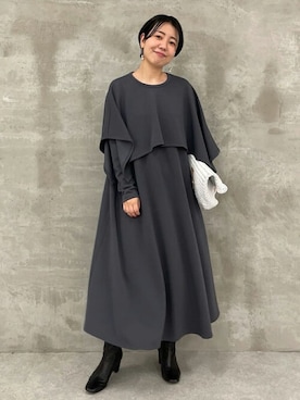 BEARDSLEYさん（レディース・160cm）の秋コーディネート