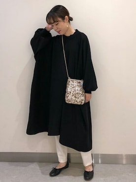 BEARDSLEYさん（レディース・160cm）の秋コーディネート