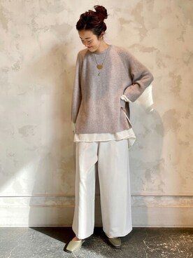 BEARDSLEYさん（レディース・166cm）の秋コーディネート