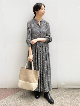 BEARDSLEYさん（レディース・158cm）の秋コーディネート