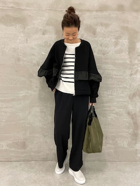 BEARDSLEYさん（レディース・160cm）の秋コーディネート