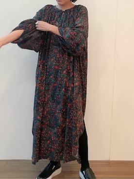 BEARDSLEYさん（レディース・160cm）の冬コーディネート