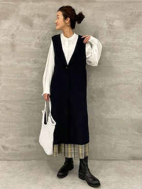 BEARDSLEYさん(レディース・166cm)の冬コーディネート