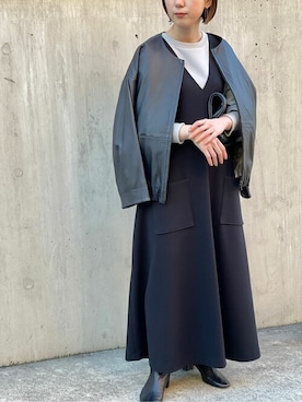 BEARDSLEYさん（レディース・153cm）の冬コーディネート