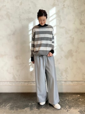 BEARDSLEYさん（レディース・166cm）の冬コーディネート