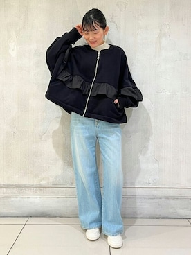 BEARDSLEYさん（レディース・153cm）の冬コーディネート