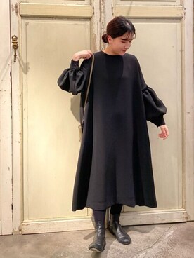 BEARDSLEYさん（レディース・157cm）の冬コーディネート