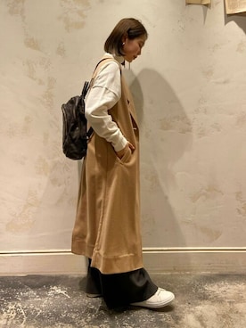 BEARDSLEYさん(レディース・155cm)の冬コーディネート