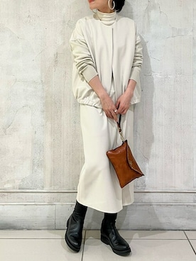 BEARDSLEYさん（レディース・153cm）の冬コーディネート